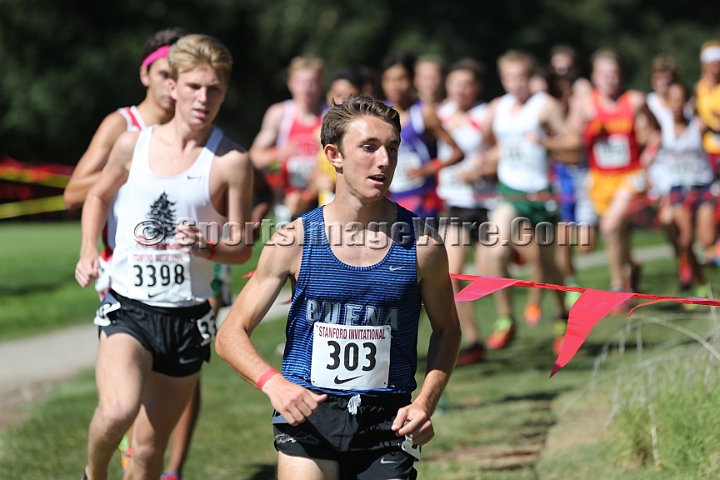 2015SIxcHSSeeded-025.JPG - 2015 Stanford Cross Country Invitational, September 26, Stanford Golf Course, Stanford, California.